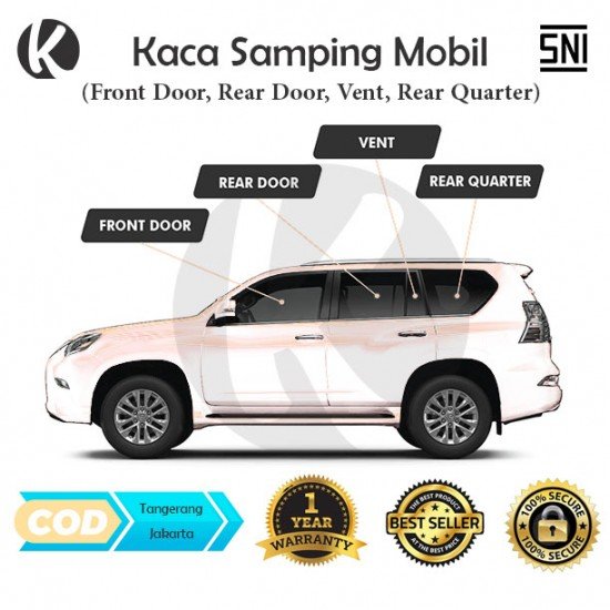 Jual Kaca Samping Mobil suzuki carry 1.5 futura realvan 